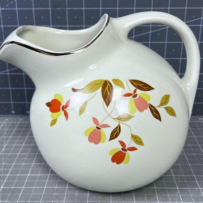 Fall Autum Leaf: Ball Jug 