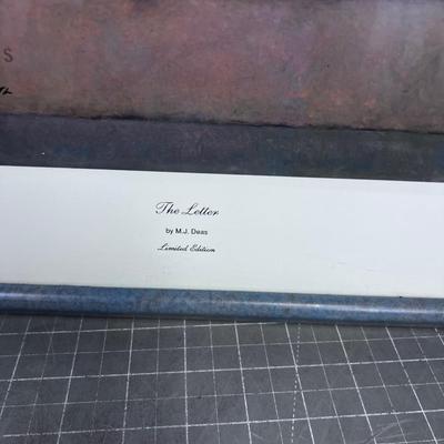 The Letter, Limited Edition Print M. J. Deas 
