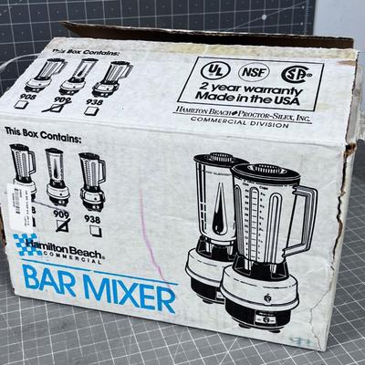 Hamilton Beach Bar Mixer Brand New Never Used.