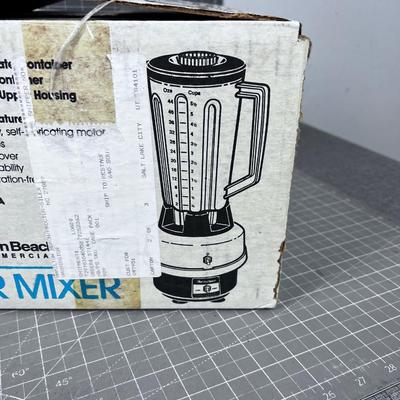 Hamilton Beach Bar Mixer Brand New Never Used.
