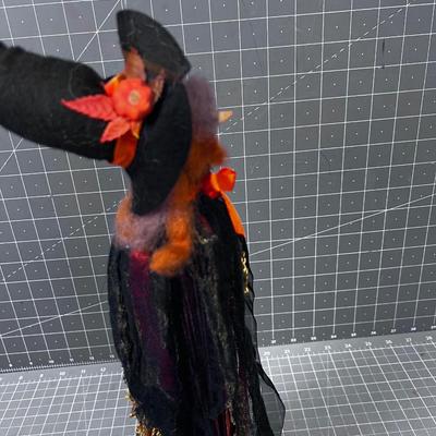 Fantastic WITCH On A Stick! Hand Crafted