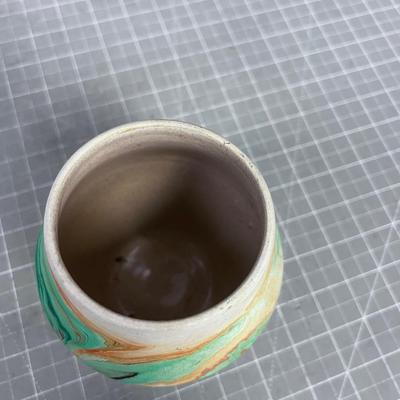NEMADJI Pottery Green Vase