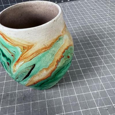 NEMADJI Pottery Green Vase