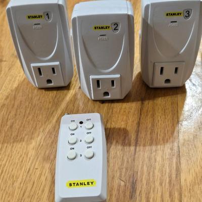 Stanley Outlets with Remote and (2) Additional Multi Outlets