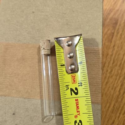 Large Lot of Small Cork Topped Vials