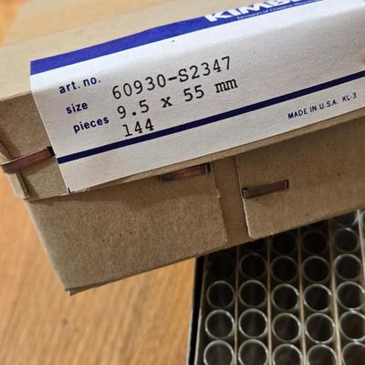 Large Lot of Small Cork Topped Vials