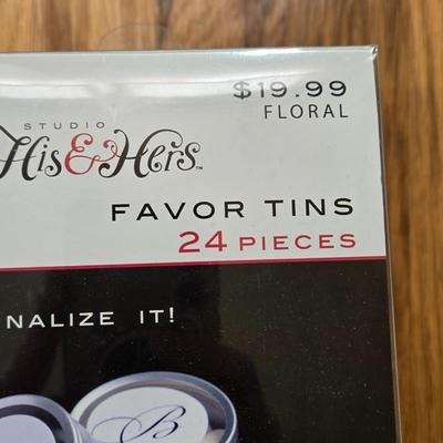 New Favor Tins