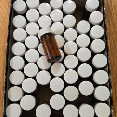 New Small Brown Glass Bottles