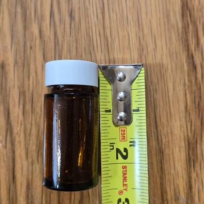 New Small Brown Glass Bottles