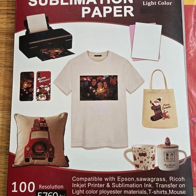 New Packages of Crafting Materials - Sublimation, Glass, and Template Plastic