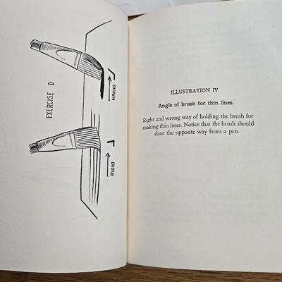 Vintage Book 'Making the Brush Behave' and Color Compass