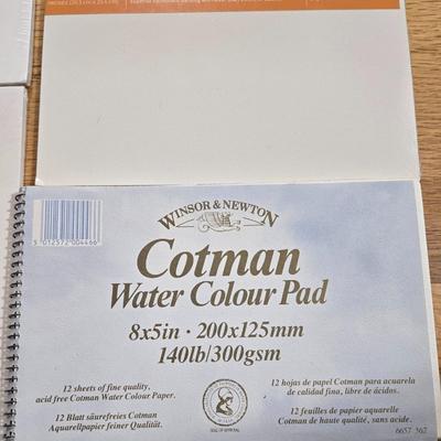 New Watercolor Pad, Aqua Boards, and Art Boards