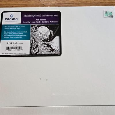 New Watercolor Pad, Aqua Boards, and Art Boards