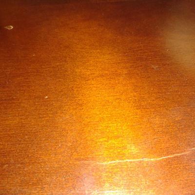 Round Wood Finish Side/Accent Table- Approx 23 1/2" in Diameter, 30" Tall