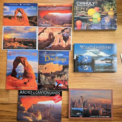 Postcard Books Lot