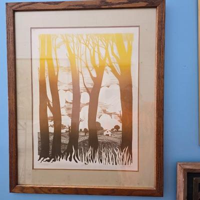 The village print by Jeanette #12/250