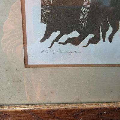The village print by Jeanette #12/250