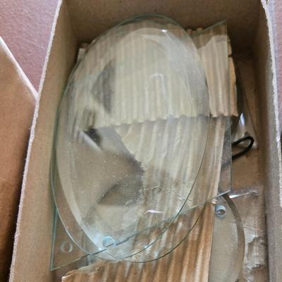 Blank Porcelain Ornaments and Glass for Rub Ons or Painting