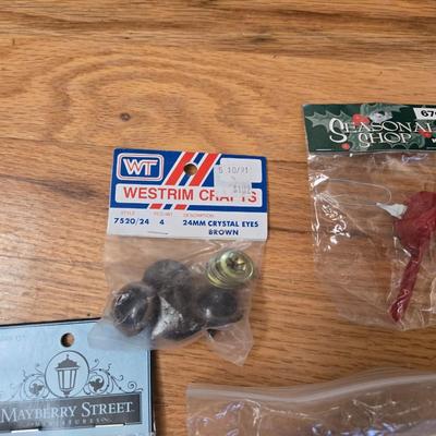Large Lot of Small Crafting Detail Materials