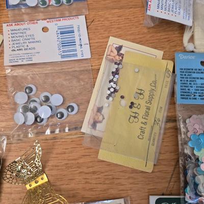 Large Lot of Small Crafting Detail Materials