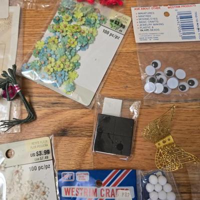Large Lot of Small Crafting Detail Materials