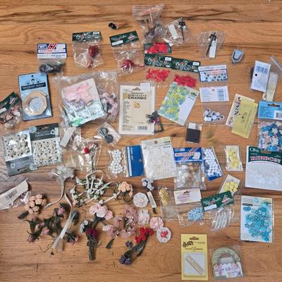 Large Lot of Small Crafting Detail Materials