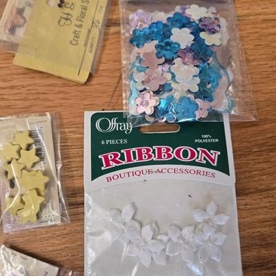 Large Lot of Small Crafting Detail Materials