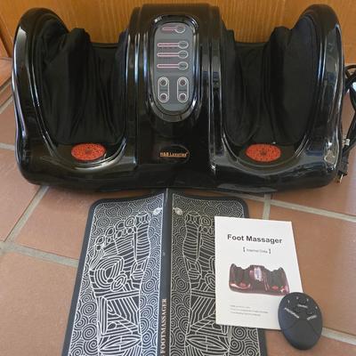 Foot Massager with Remote and Manual