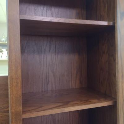 Troyer's Hilltop Bookshelf/Storage Cabinet- Approx 23" x 16 1/2" x 77 1/2" Tall (Right Hand Unit) *See Note Below