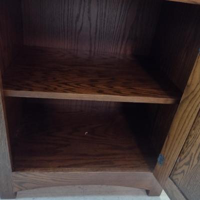 Troyer's Hilltop Bookshelf/Storage Cabinet- Approx 23" x 16 1/2" x 77 1/2" Tall (Right Hand Unit) *See Note Below