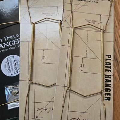 Plate Hangers and Box of Stands