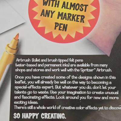 Color Spritzer System and Blow Pens