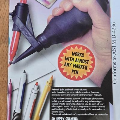Color Spritzer System and Blow Pens