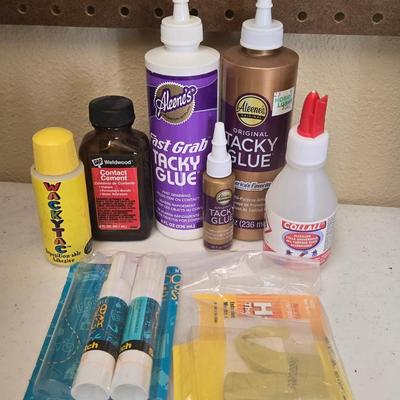 Multiple Types of Glues