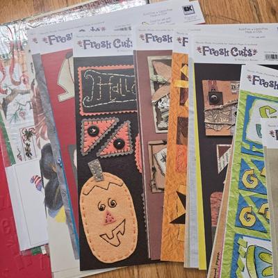 Memory or Scrapbook Paper and Paper Cutter