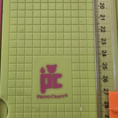 Memory or Scrapbook Paper and Paper Cutter