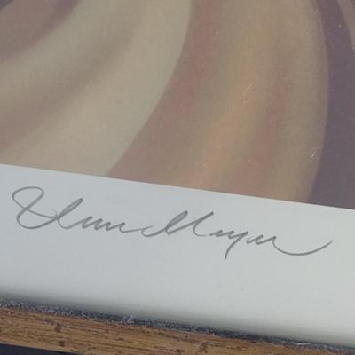 'Crown' by Ilene Meyer- Signed and Numbered Limited Edition Print- Framed Under Glass- Approx 32" x 39"