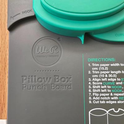 Banner Punch Board and Pillow Box Punch Board