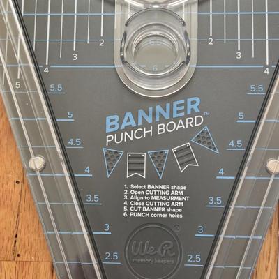 Banner Punch Board and Pillow Box Punch Board