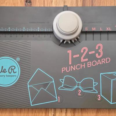 1-2-3 Punch Board and Candy Box Punch Board