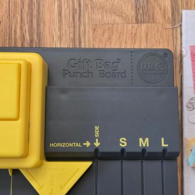 Gift Bag Punch Board and 1-2-3 Punch Board