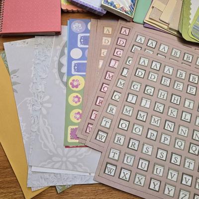 Paper Lot - Post It's, Journal, Memory Book Paper & More