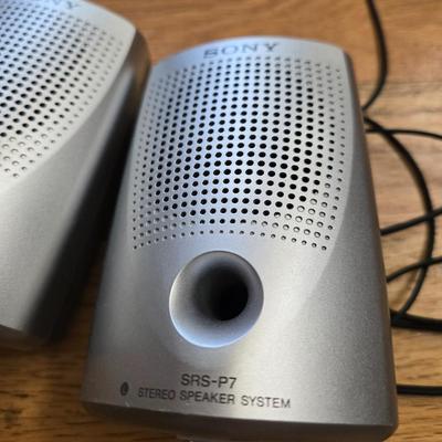 Sony SRS-P7 Desktop Stereo Speakers