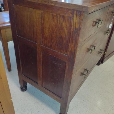 Antique Two Over Two Drawer Dresser- Approx 40" x 22" x 33 1/4" Tall
