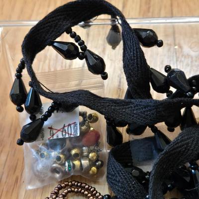 Large Lot of Mixed Glass & Seed Beads