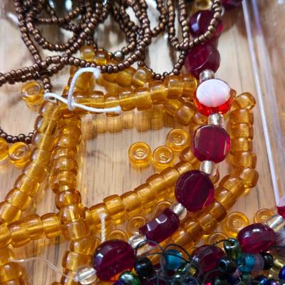 Large Lot of Mixed Glass & Seed Beads