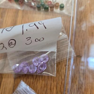 Crystal, Glass and Seed Beads Lot