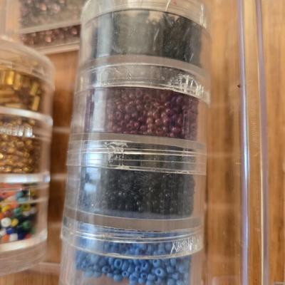 Crystal, Glass and Seed Beads Lot