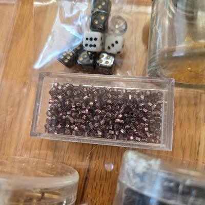 Crystal, Glass and Seed Beads Lot