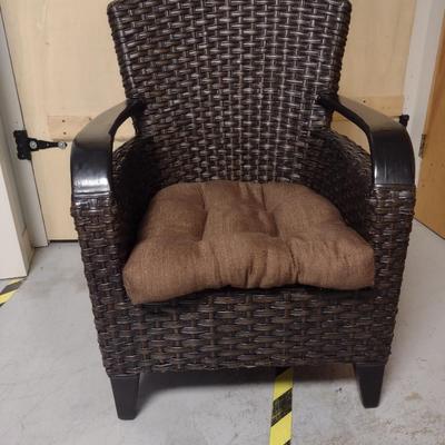 Pier 1 Imports Woven Design Accent Chair- Approx 26 1/2" Wide